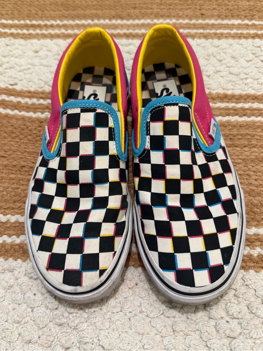 Vans Checkerboard Slip-On Sneakers